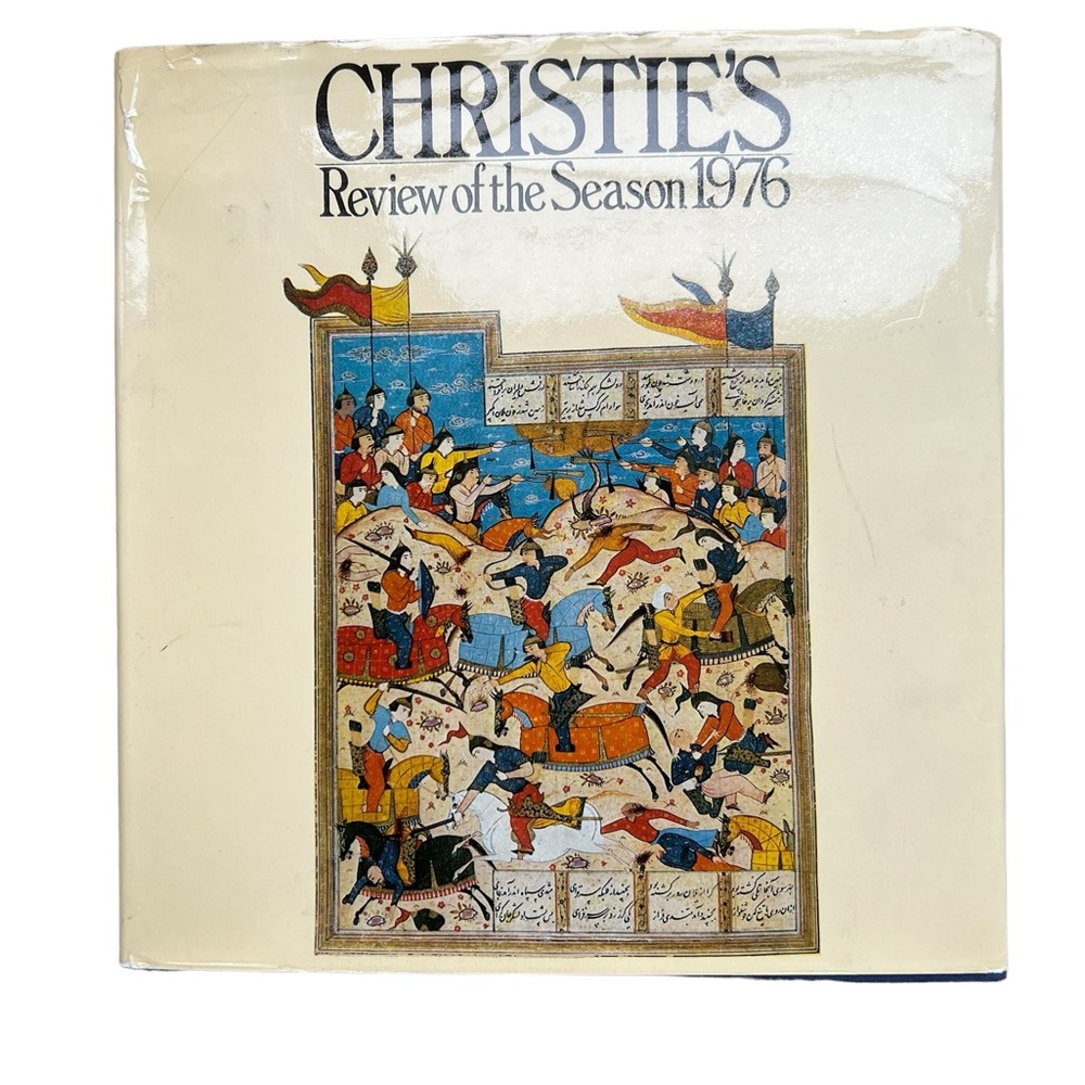 Christie's Review of the Season 1976 Book Coffee Table Auction House